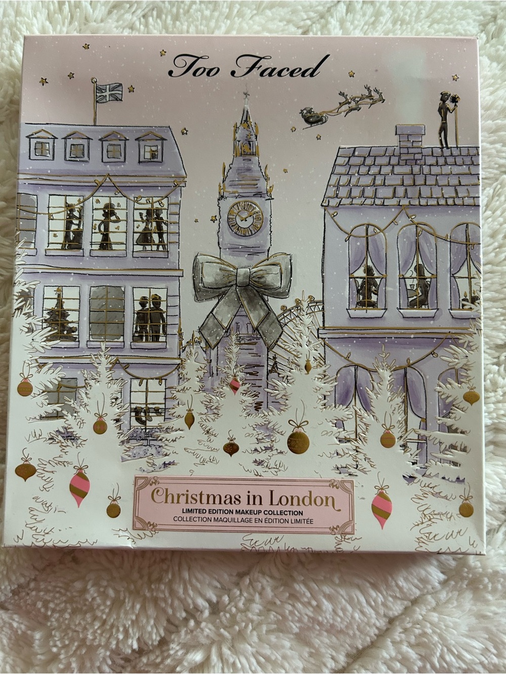 Too Faced Christmas in London Limited Edition Makeup Palette - Pink & Gold